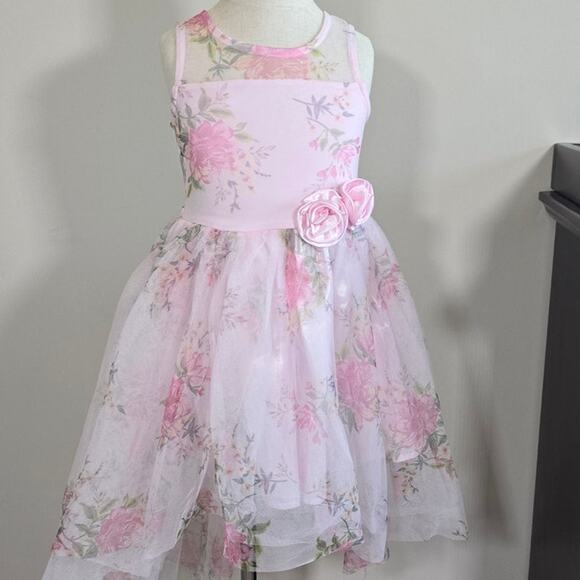 Lilt Floral Print Sleeveless Dress Size 5 - Picture 5 of 6